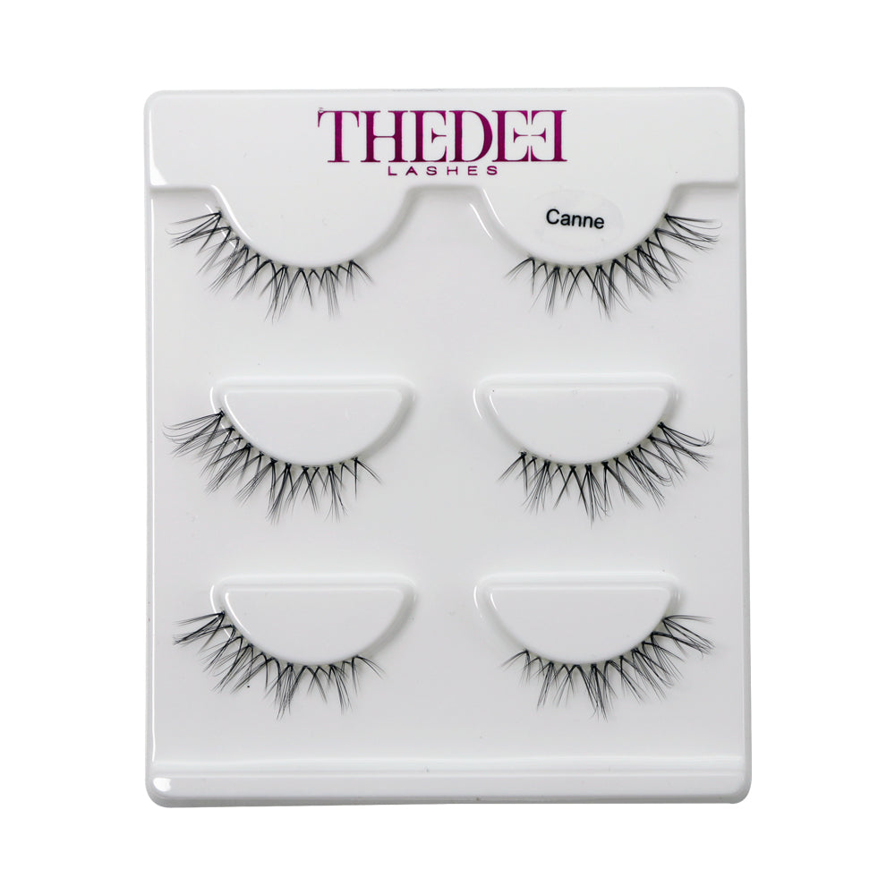 Canne – Half Lashes with Transparent Band