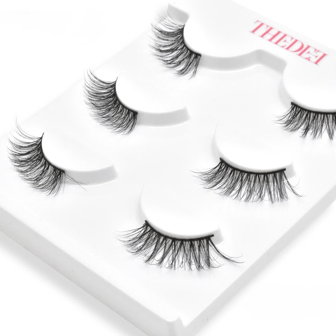 Half Lash H14 – Natural Cat Eye (3 Pairs Box)