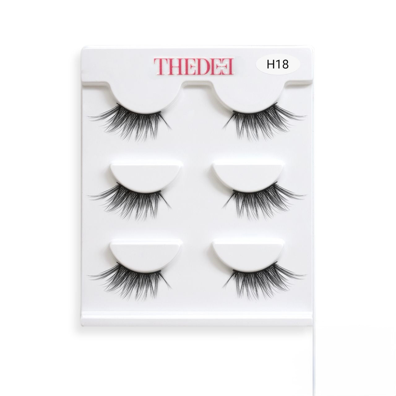 Half Lash H18 – Sharp Cat Eye (3 Pairs Box)