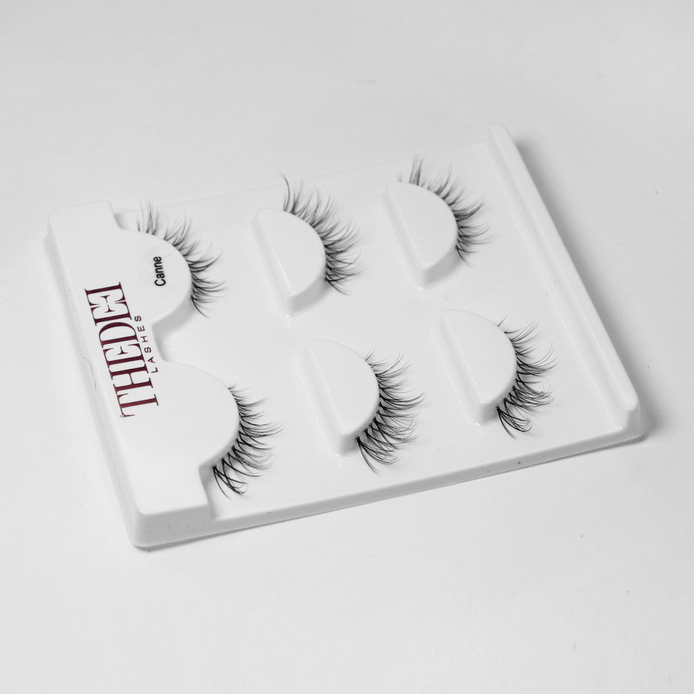 Canne – Half Lashes with Transparent Band