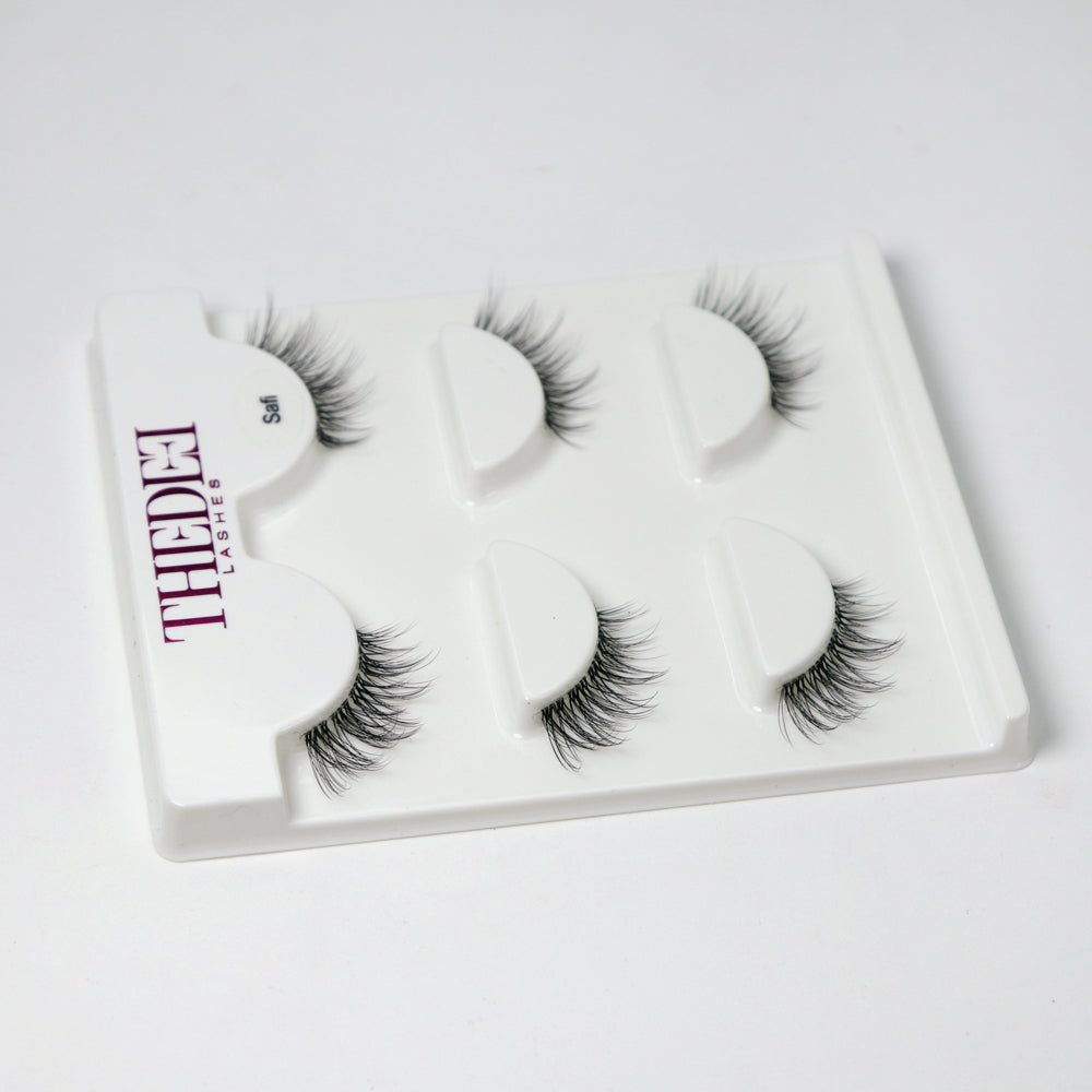 Safi Half Lash – Clear Band | Natural Effect