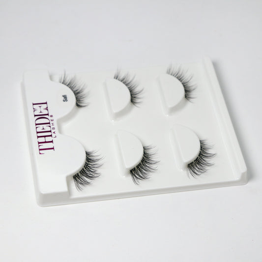 Safi Half Lash – Clear Band | Natural Effect