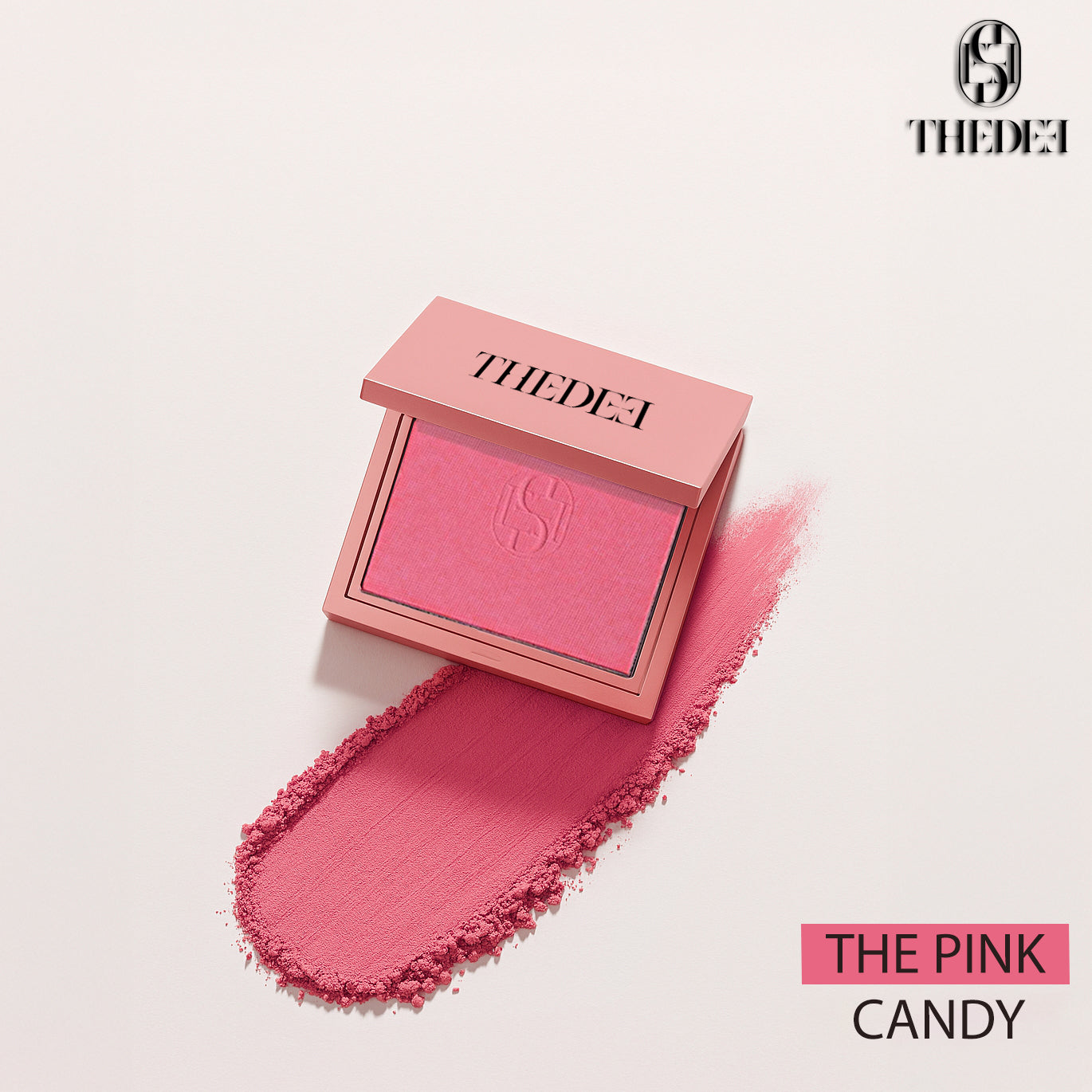 The pink candy blush
